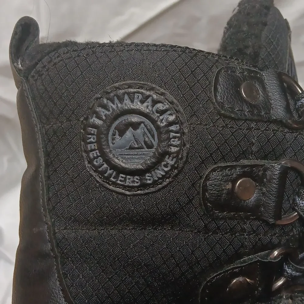Tamarack Black Thinsulate Watee Resistant Impermeable Snow Boots Toddler Sz 10